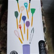 Juegos de utensilios de cocina con todo tipo cucharas y para los caldero antiharentes - Img 45404930