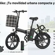 Bicicleta eléctrica T1 14 inch E-Bike* - Img 56902453