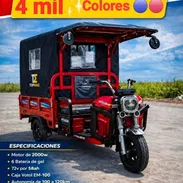 🔴✨️TRICICLO TOPMAQ 2026 — CON TECHO✨️✨️* - Motor de 2000W - 6 baterías de gel - Img 58360734