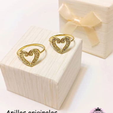Anillos Oro 10k originales. LM joyería. Garantía en su compra. Varias tallas disponibles - 9/10