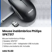 Mouse inalámbrico Philips SPK7317. Nuevo - Img 50095362