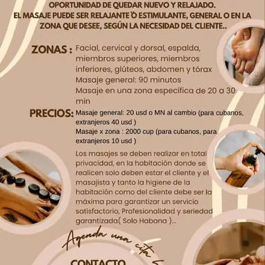 ‼️😮 Nuevas ofertas de masaje relajante, no pierdas la oportunidad de verdaderamente desestresarte, contacta ya‼️ - Img 116403535