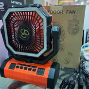 Ventilador recargable marca OUTDOOR FAN* *Son F6 *Duran hasta 60h dependiendo del uso . Venta habana - Img 56949519