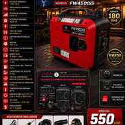 ⚡ INVERTER ⚡ GENERADOR ELECTRICO DE GASOLINA INVERTER HOLLFILL. MENSAJERÍA CON FACTURA Y GARANTÍA. 📲 54833699 - Img 56373716