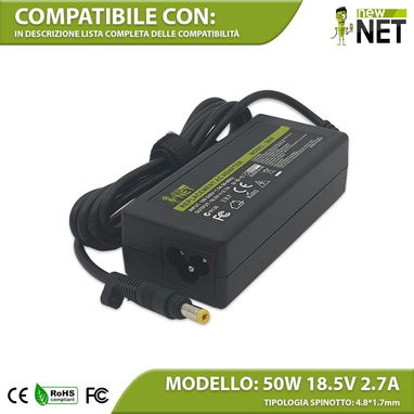 Fuente de alimentación original HP Compaq 18,5 V 2,7 A 50 W model:PA-1530-02C PPP003S 163444-001 53274327 - Img 103596517