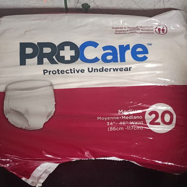 Culeros de adultos talla M tipo blumer de 20 unidades extra absorventes en 11 dólares - 2/2