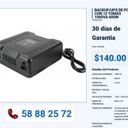 BACKUP/UPS DE PC CON 12 TOMAS 1000VA 600W VPT-0032 - Img 55991486