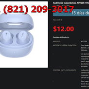 1Hora AUT208 Audífonos Inalámbricos con 25 Horas de Música VPT-0017 - Img 54455904