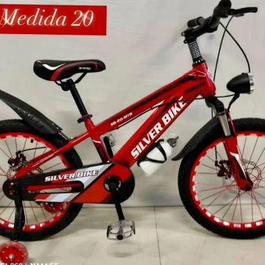 Bicicleta Silver Bike medida 20 para niñas y niños nuevas en caja 📦 $125usd - 4/5