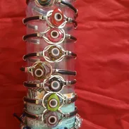 Pulseras tipo esclavas con ojo turco - Img 55274347
