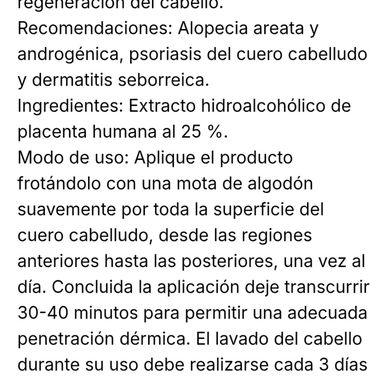 Pilotrofina y Shampu de Placenta.La pareja x 7 usd o cup - Img 120773689