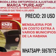 Rodillera Ortopédica Ajustable “Pure-Aid” – Soporte y Estabilidad para tu Rodilla. Mensajería por un costo adicional - Img 52280710