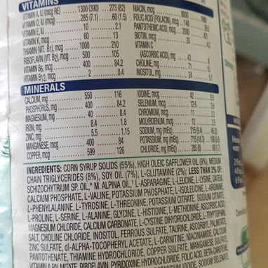 Fórmulas alimenticia para bebes - 2/2