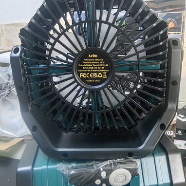 Ventilador recargable iunke con luz led - 2/2