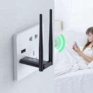 Repetidor WiFi USB de Alta Potencia – 300Mbps 2.4G con Doble Antena - Img 54125875