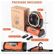 Ventiladores F6 con luces Led y demás accesorios - Img 56787062