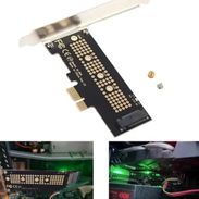 Tarjeta adaptadora M2 NVME SSD a PCIe 4.0 1X , 64 Gbps. - Img 51729387