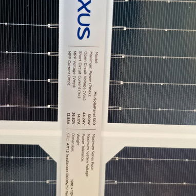 Panel solar Milexus 500W - 2/2