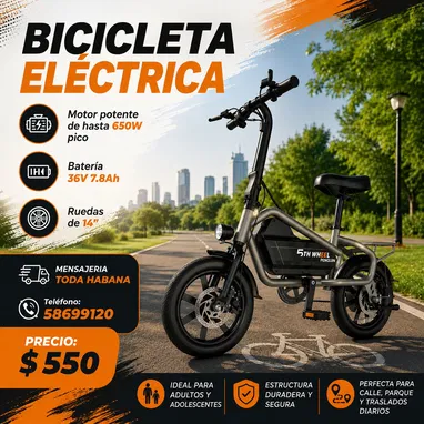 Bicicletass y Scooter Eléctrica Plegable - Img 125492422