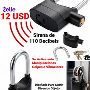 Candado con Alarma. Domicilio Incluido - Img 55479986