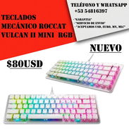Teclados mecánico Roccat Vulcan II Mini RGB "Nuevo Sellado" 80 USD - Img 56840144