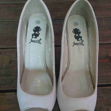 Zapatos de Vestir Color Beige marca FootCat. No: 36. De uso - Img 87370844