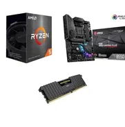 KIT Ryzen 5 5500 -Disipador🤩MSI B550 -16GB✅0km - Img 49399350