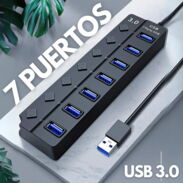 Regleta USB. Regleta 7 Puertos. Regleta USB 3.0 de 7 Puertos - Img 44770015