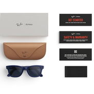 Ray-Ban Meta Smart Glasses Gen 2 (Wayfarer). Gafas inteligentes con camaras y altavoces. Azul. Nuevas en caja. - Img 55964585