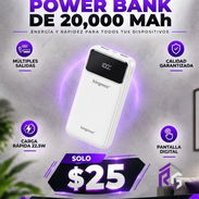 Cargador Portatil de 20 000 Mah - Img 57665052