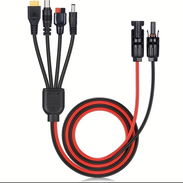 Cable Adaptador Solar 4 en 1 12 AWG 1m | XT60, DC5521, DC7909 y Anderson - Img 56022991