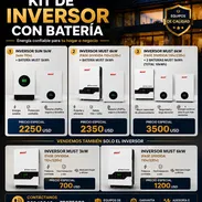 Kit de inversor con batería - Img 55964553