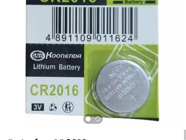Baterías CR2016 / Bateria CR2016 de litio / Pilas redondas para relojes, calculadoras, laptops - Img main-image