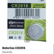 Baterías CR2016 / Bateria CR2016 de litio / Pilas redondas para relojes, calculadoras, laptops - Img 40767484