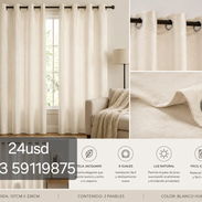 Cortina Decorativa Vienna Jacquard 137x228 — 2 Paños - Img 56227337
