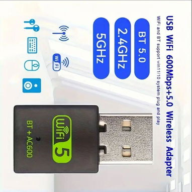 Adaptador Bluetooth y Wifi 2 en 1 a solo 17 cuc 📶🌐 - 3/5