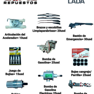 Piezas de Peugeot y Lada nuevas. Contacto +5353885834 - Img 123124832