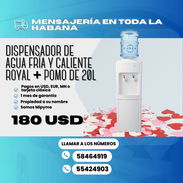💦 DISPENSADOR DE AGUA FRÍA Y CALIENTE ROYAL ➕ POMO DE AGUA DE 20 LITROS 💲180 USD - Img 55566661