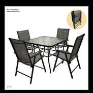 🚧 JUEGO DE TERRAZA / MESA 90 x 75 x 90 cm / SILLAS 57.5 x 59.5 x 42 cm 🚧 - Img 54590682