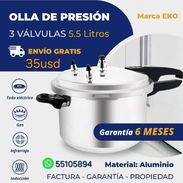 Olla d Presión de Inducción 5.5L Aluminio - Img 56507415