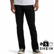 🛍️ Jean Negro Ancho Talla 34 - Shein 💯 - Img 55450195