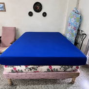 🛏️ Cama matrimonial con 2 colchones incluidos - Img 55753636