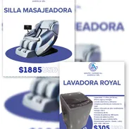 Lavadora ROYAL ,Silla Masajeadora - Img 55500308