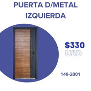 Puerta d metal izquierda - Img 56164424