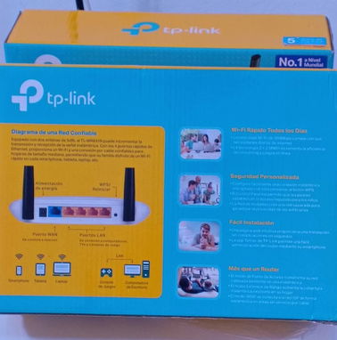 Router Inalambrico N.300 Mbps Modelo TPLINK TL-WR841N. Multimodo 4 en 1 -1 puerto WAN+ 4 LAN. HABANA. "NO  NAUTA HOGAR , - Img 91582496