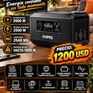 ⚡MEGA 2 PRO ⚡ OUPES 3900/2500W - 2048WH LIFEPO4 - P.SOLAR 1000W. TENEMOS MENSAJERÍA FACTURA GARANTÍA. 📲 54833699 - Img 57716652