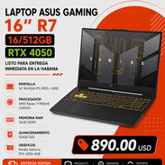 Laptop ASUS TUF A16 Gaming Ryzen 7 16GB 512GB SSD RTX 4050 | 16” WUXGA en La Habana - Img 55043906