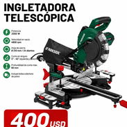 Sierra Ingletadora telescopica Parkside 220v 2000w disco 210mm - Img 57008067