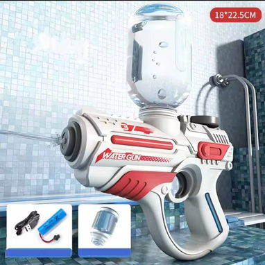 Pistola de Agua Eléctrica Recargable Batería recargable con cable USB. - Img 122730983