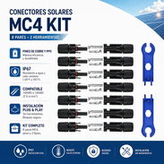 Conectores Solares Mc4 Kite de 8 + 2 Herramientas / 33 - Img 54209826